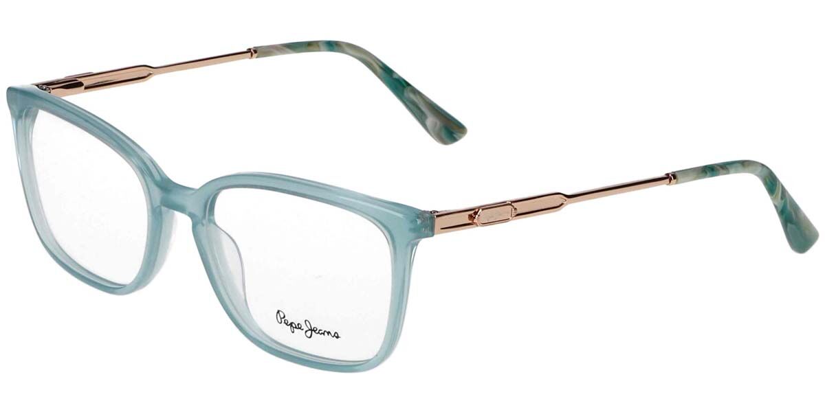 Image of Pepe Jeans PJ3572 535 53 Zielone Damskie Okulary Korekcyjne PL