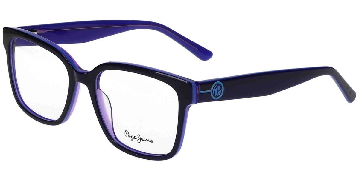 Image of Pepe Jeans PJ3574 002 52 Niebieskie Damskie Okulary Korekcyjne PL