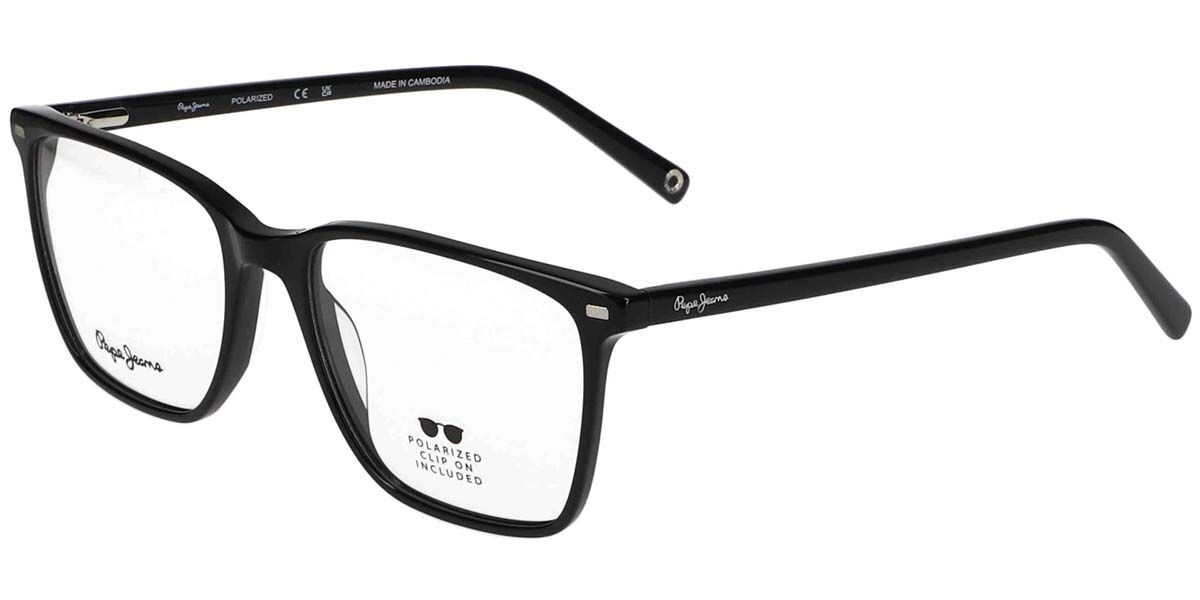 Image of Pepe Jeans PJ7440 001P 55 Czarne Damskie Okulary Korekcyjne PL