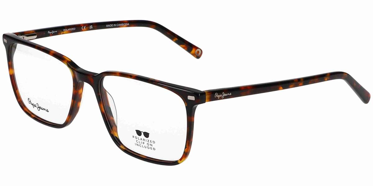 Image of Pepe Jeans PJ7441 106P 58 Tortoiseshell Męskie Okulary Korekcyjne PL