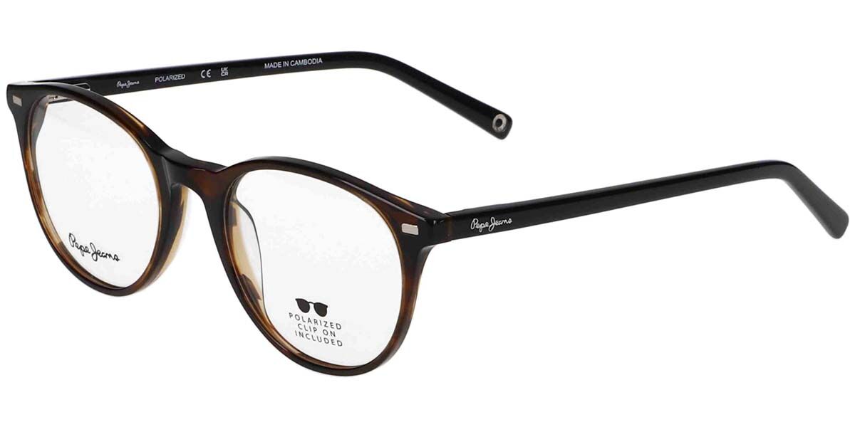 Image of Pepe Jeans PJ7442 111P 50 Tortoiseshell Męskie Okulary Korekcyjne PL