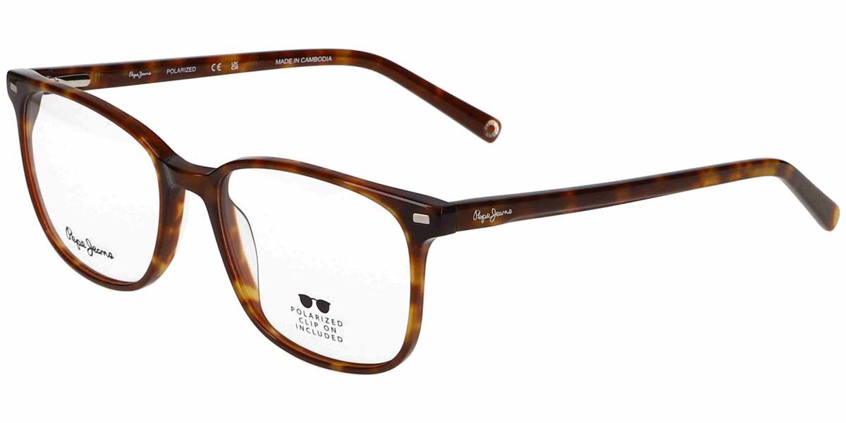 Image of Pepe Jeans PJ7443 151P 55 Tortoiseshell Męskie Okulary Korekcyjne PL