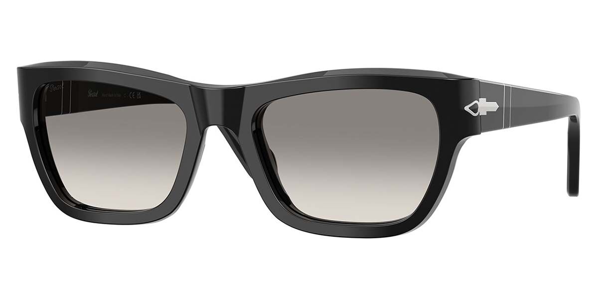 Image of Persol PO0091S 95/32 Óculos de Sol Pretos Masculino PRT