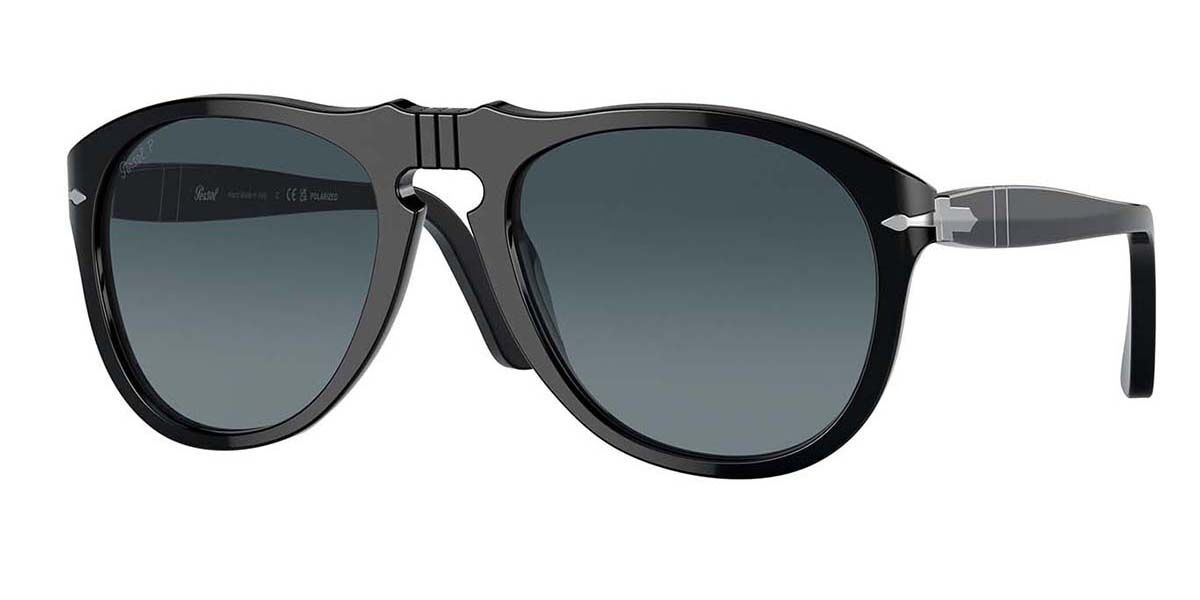 Image of Persol PO0649 95/S3 Óculos de Sol Pretos Masculino PRT