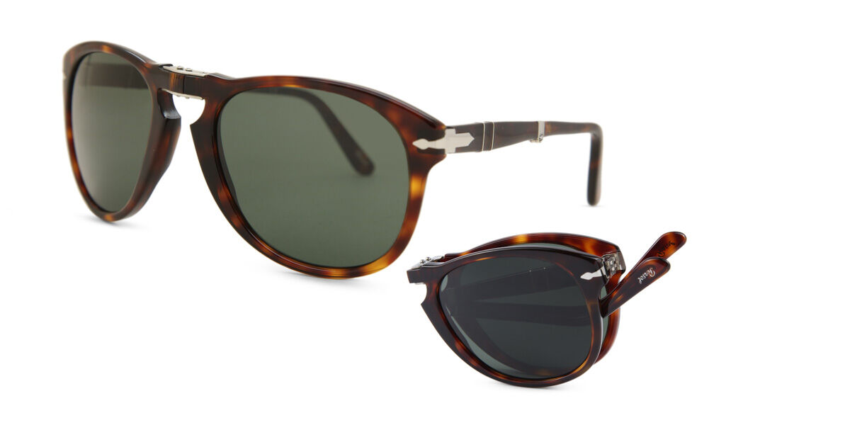 Image of Persol PO0714 Folding 24/31 Óculos de Sol Tortoiseshell Masculino BRLPT