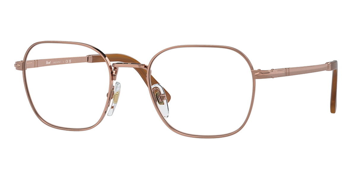 Image of Persol PO1010V Asian Fit 1080 Óculos de Grau Rose-Dourados Masculino PRT