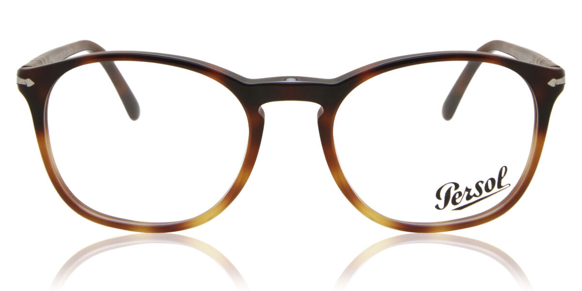 Image of Persol PO3007VM 1160 Óculos de Grau Tortoiseshell Masculino BRLPT