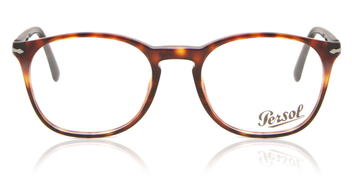 Image of Persol PO3007VM 24 Óculos de Grau Tortoiseshell Masculino BRLPT