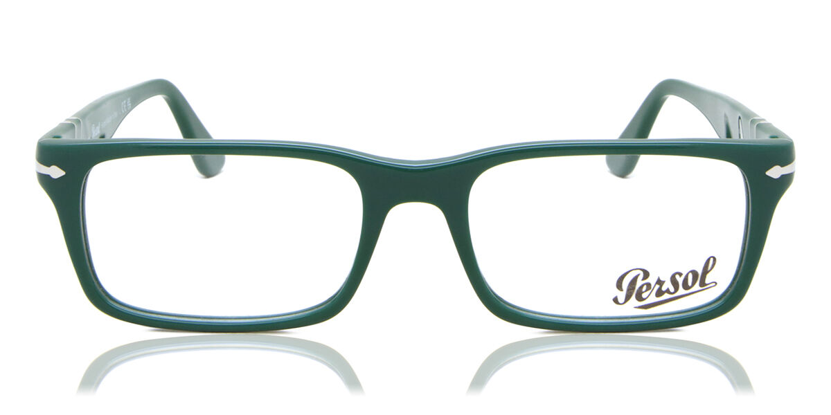 Image of Persol PO3050V 1171 Óculos de Grau Verdes Masculino BRLPT