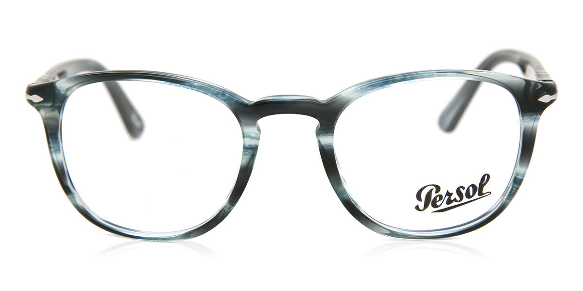 Image of Persol PO3143V GALLERIA 900 1051 49 Szare Męskie Okulary Korekcyjne PL