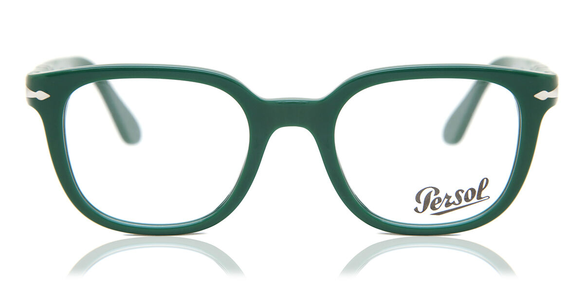 Image of Persol PO3263V 1171 Óculos de Grau Verdes Masculino BRLPT