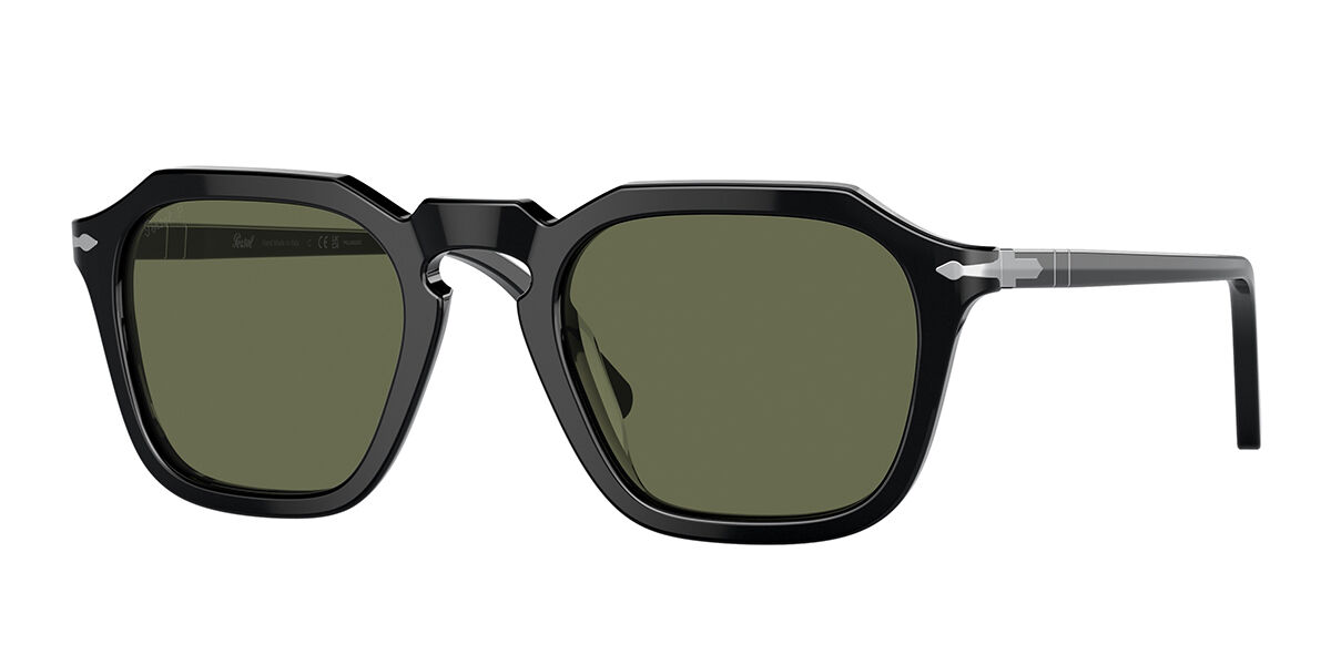 Image of Persol PO3292S Polarized 95/58 50 Lunettes De Soleil Homme Noires FR