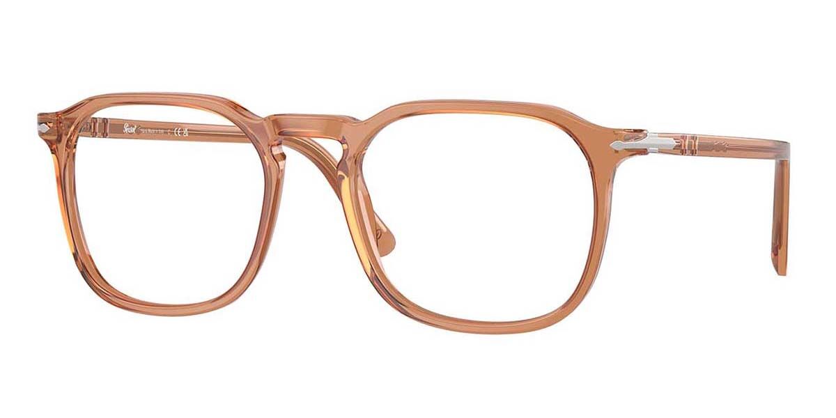 Image of Persol PO3337V 1213 Óculos de Grau Marrons Masculino BRLPT