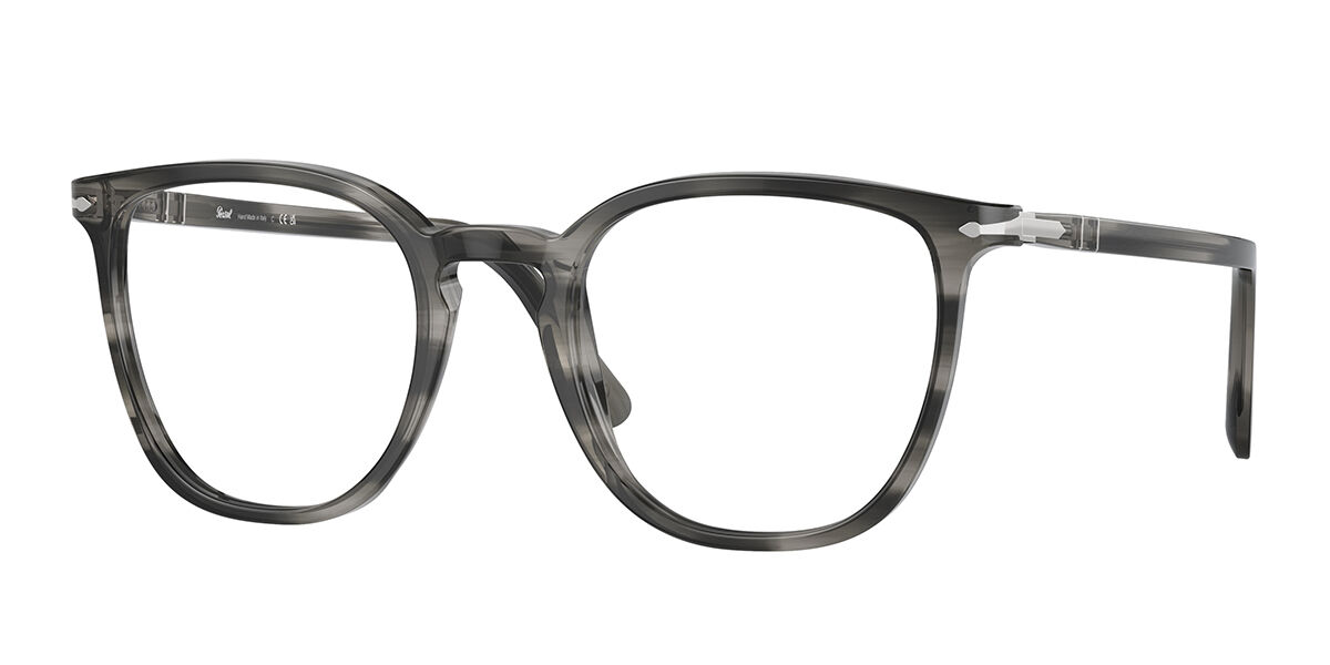 Image of Persol PO3338V 1192 Óculos de Grau Cinzas Masculino BRLPT