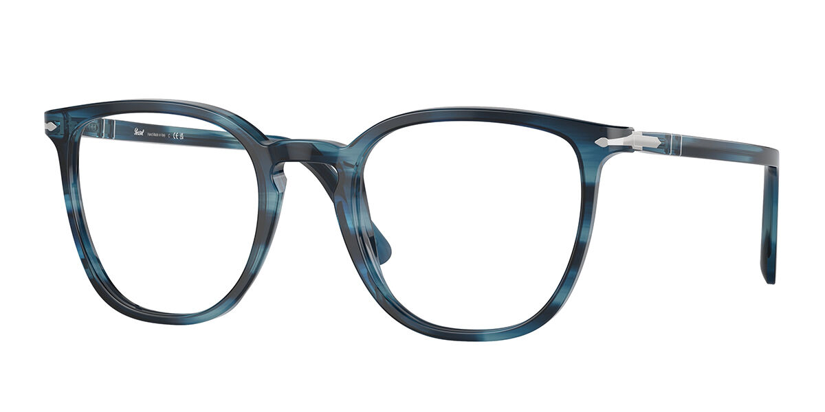 Image of Persol PO3338V 1193 Óculos de Grau Azuis Masculino PRT