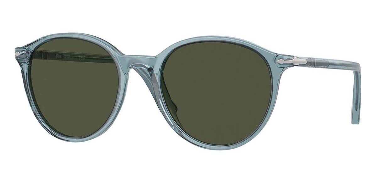 Image of Persol PO3350S 120431 53 Lunettes De Soleil Homme Bleues FR