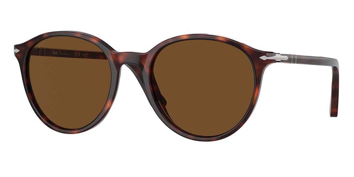 Image of Persol PO3350S Polarized 24/57 53 Lunettes De Soleil Homme Tortoiseshell FR