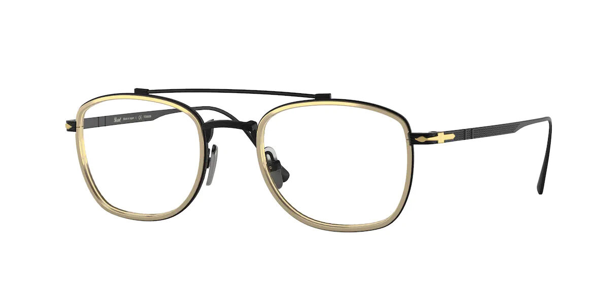 Image of Persol PO5005VT 8008 Óculos de Grau Dourados Masculino PRT