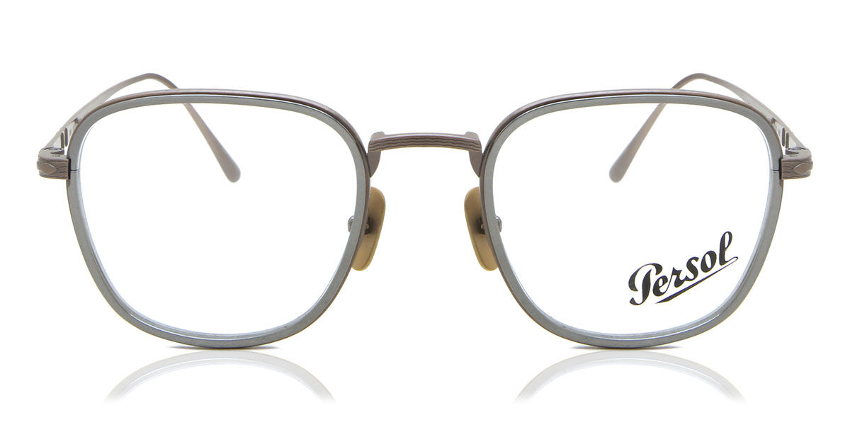 Image of Persol PO5007VT 8007 Óculos de Grau Marrons Masculino BRLPT