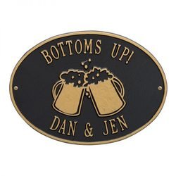 Image of Personalized Beer Mugs Plaque