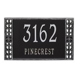 Image of Personalized Boston 2 Line Standard Wall Plaque