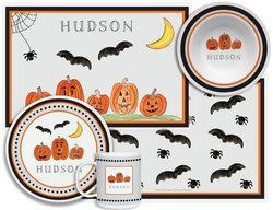 Image of Personalized Childrens Halloween 4 Piece Table Set