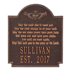 Image of Personalized Claddagh Poem Plaque