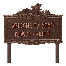 Image of Personalized Fairy Garden Lawn Plaque