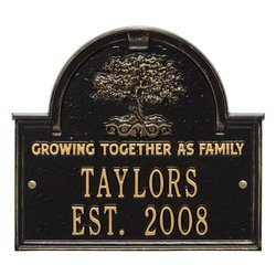 Image of Personalized Family Tree Plaque