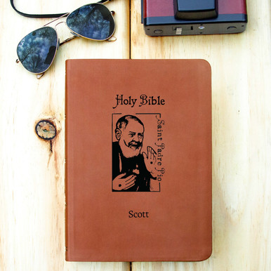 Image of Personalized Padre Pio Bible