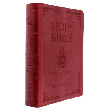 Image of Personalized Pope Francis Lowly But Chosen Bible