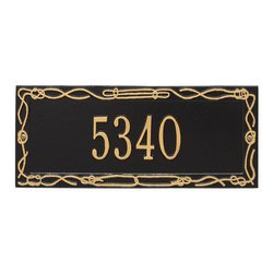 Image of Personalized Sailor's Knot Address Plaque