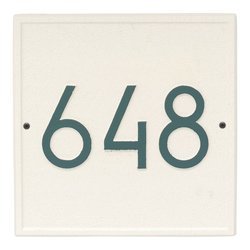 Image of Personalized Square Modern Wall Plaque