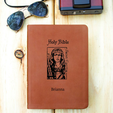 Image of Personalized St Cecilia Bible