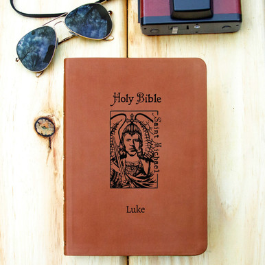 Image of Personalized St Michael Bible