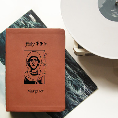 Image of Personalized St Monica Bible