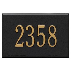 Image of Personalized Wall Mailbox Plaque