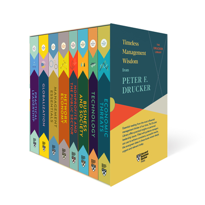Image of Peter F Drucker Boxed Set (8 Books) (the Drucker Library)