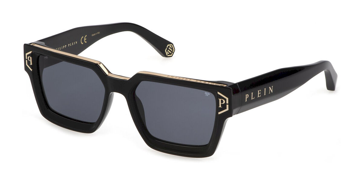 Image of Philipp Plein SPP005M 0700 57 Lunettes De Soleil Homme Noires FR