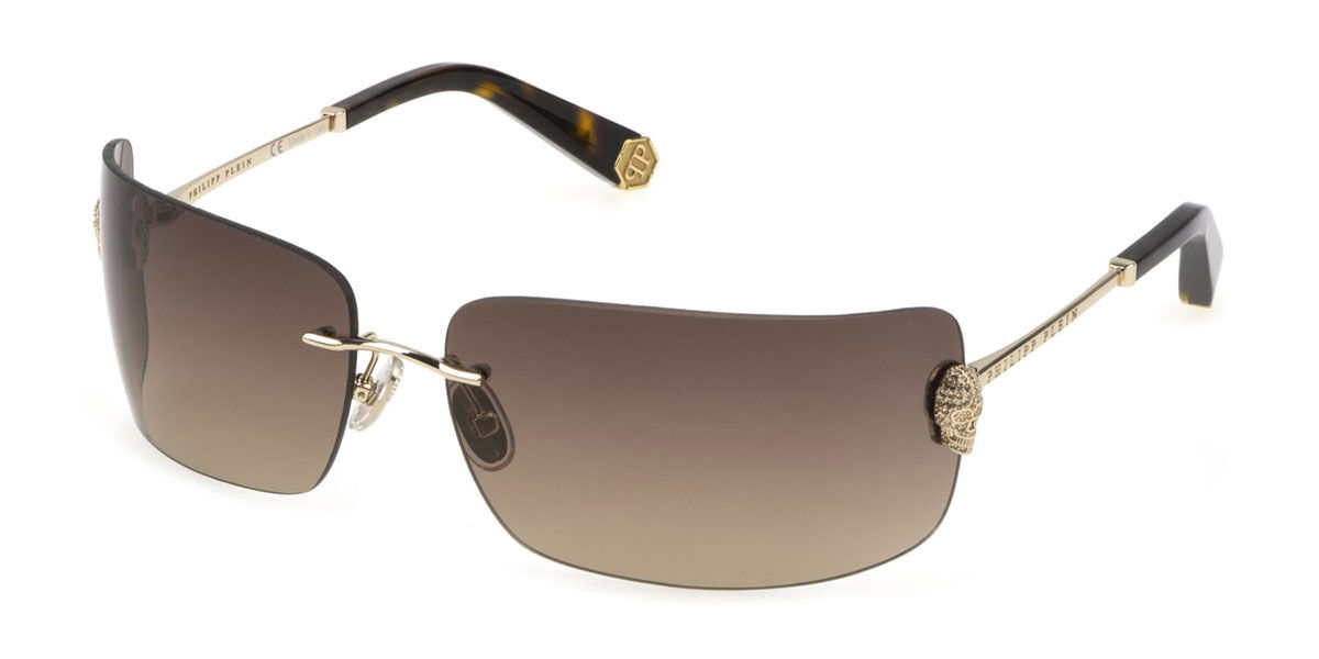 Image of Philipp Plein SPP027S 300Y Gafas de Sol para Mujer Dorados ESP