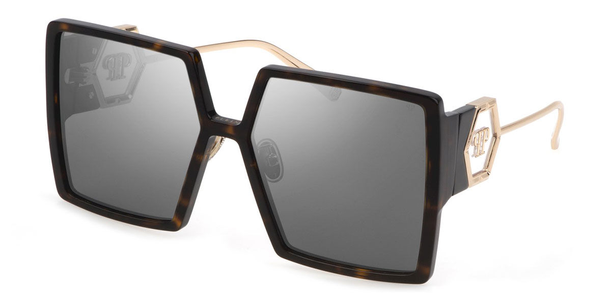 Image of Philipp Plein SPP028M 722X Óculos de Sol Tortoiseshell Feminino BRLPT