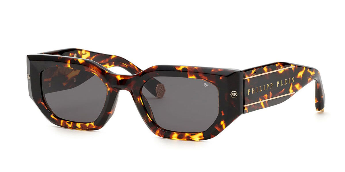 Image of Philipp Plein SPP066M 06ZE Óculos de Sol Feminino Tortoiseshell BRLPT