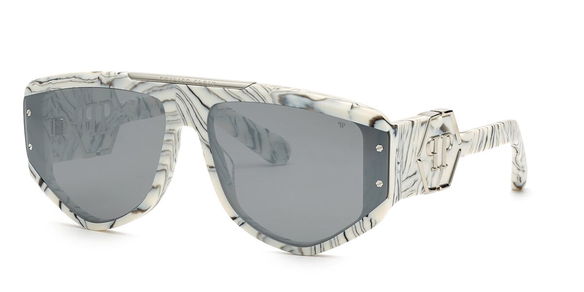 Image of Philipp Plein SPP093M 9YLX Gafas de Sol para Mujer Blancas ESP