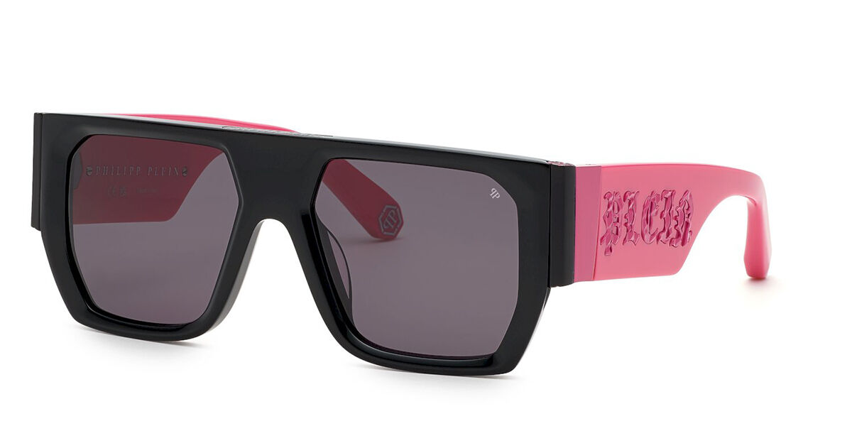 Image of Philipp Plein SPP094M 700F Óculos de Sol Pretos Feminino PRT