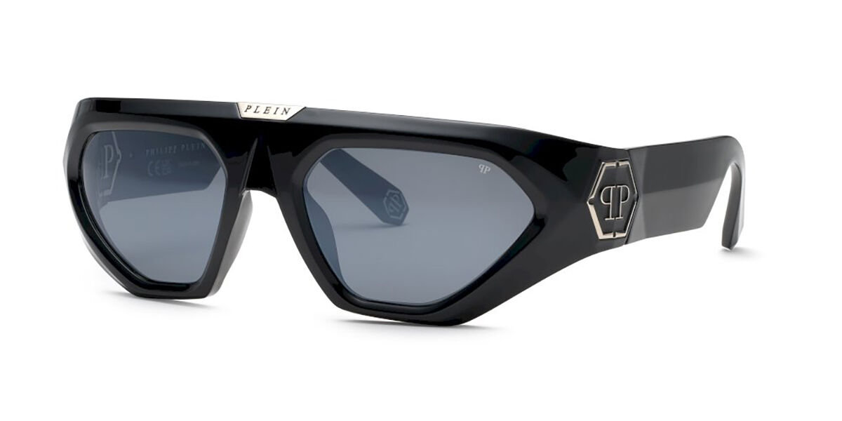 Image of Philipp Plein SPP153 Z42X Óculos de Sol Pretos Feminino PRT