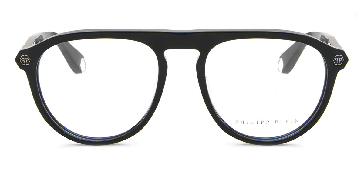 Image of Philipp Plein VPP016M 0700 Óculos de Grau Pretos Masculino BRLPT