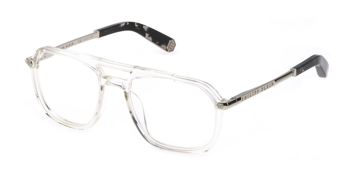 Image of Philipp Plein VPP018M 0880 Óculos de Grau Transparentes Masculino BRLPT