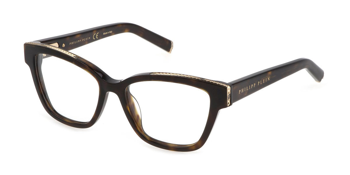 Image of Philipp Plein VPP034S 0722 53 Tortoiseshell Męskie Okulary Korekcyjne PL