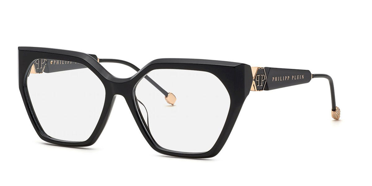 Image of Philipp Plein VPP068S 0700 57 Czarne Damskie Okulary Korekcyjne PL