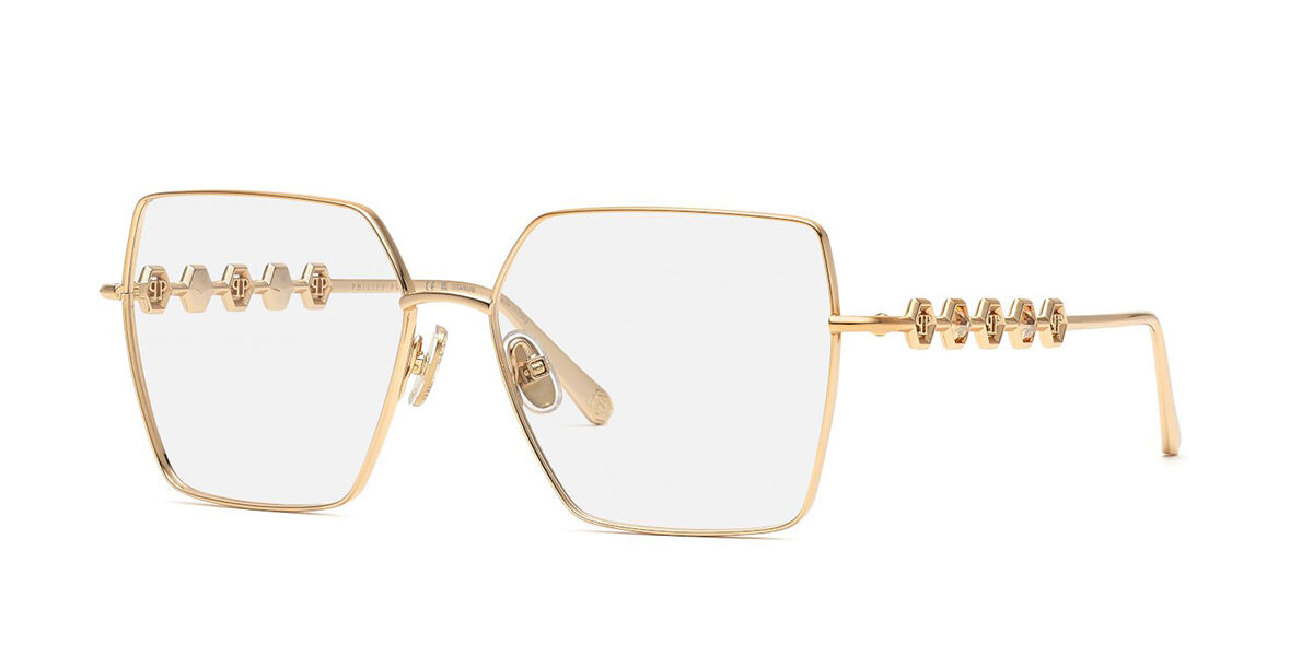 Image of Philipp Plein VPP071S 0300 57 Rose-Złote Damskie Okulary Korekcyjne PL